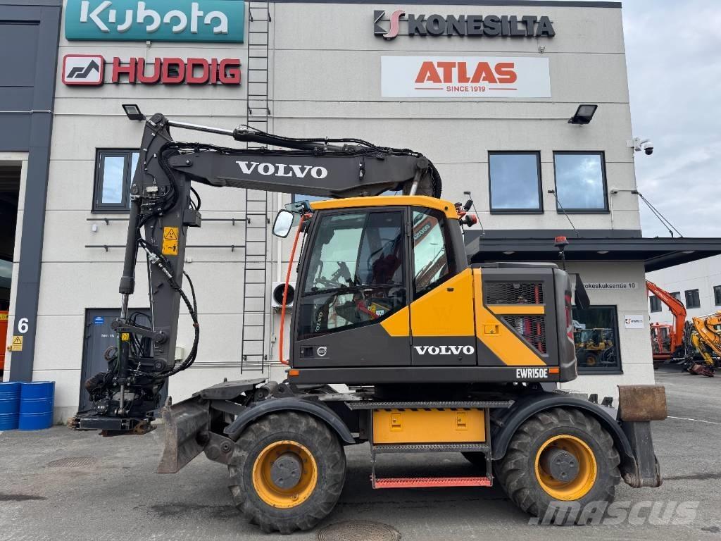 Volvo EWR 150 E Gumikerekes kotrók
