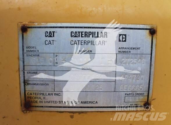 CAT 615C II Földnyesők (szkréperek)