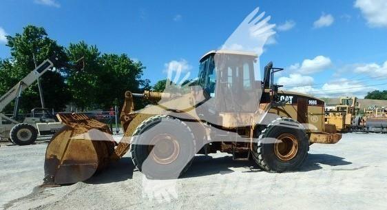 CAT 966G II Gumikerekes homlokrakodók