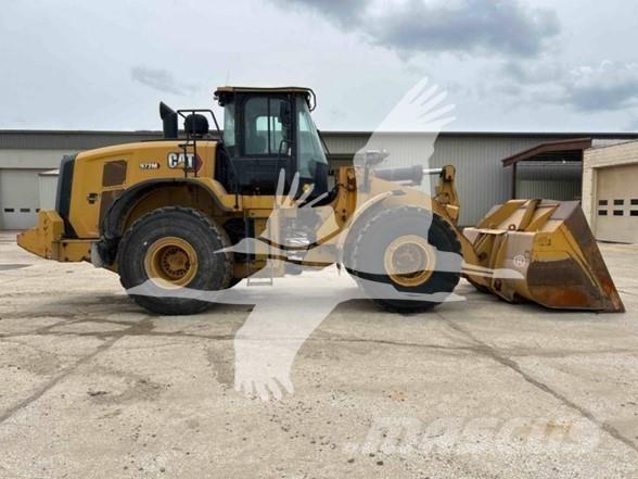 CAT 972M Gumikerekes homlokrakodók