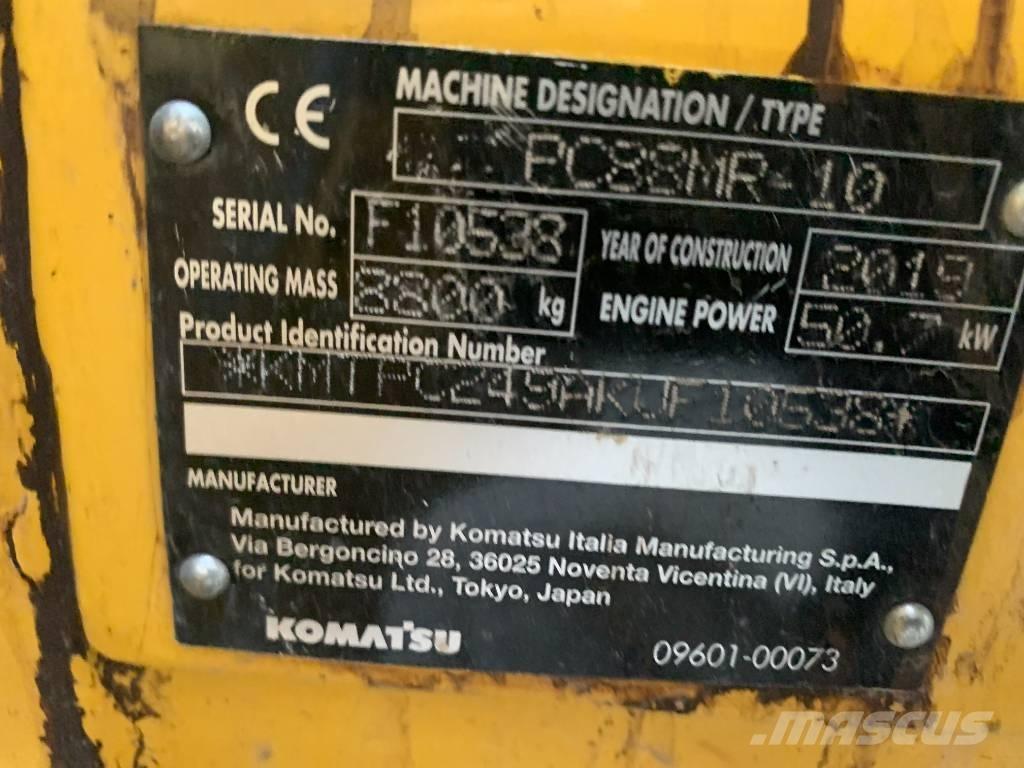 Komatsu PC 88 MR-10 Lánctalpas kotrók