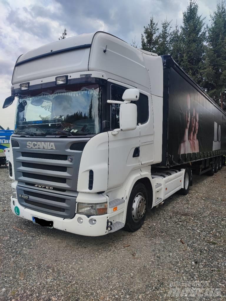 Scania R 420 LA Nyergesvontatók