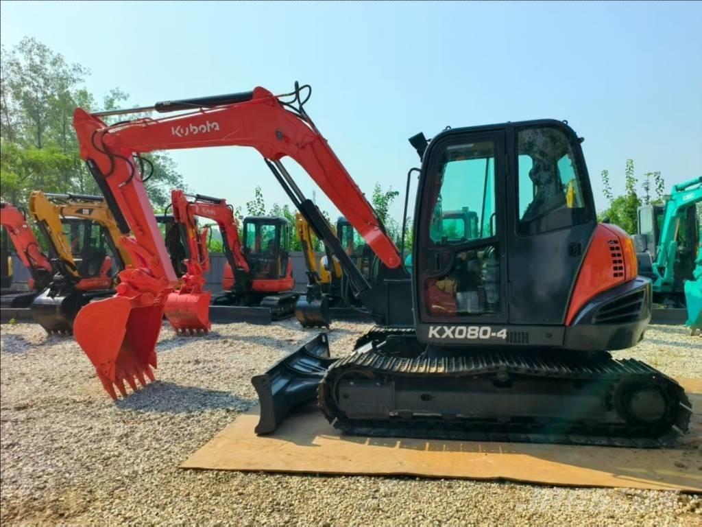 Kubota KX 080 Lánctalpas kotrók