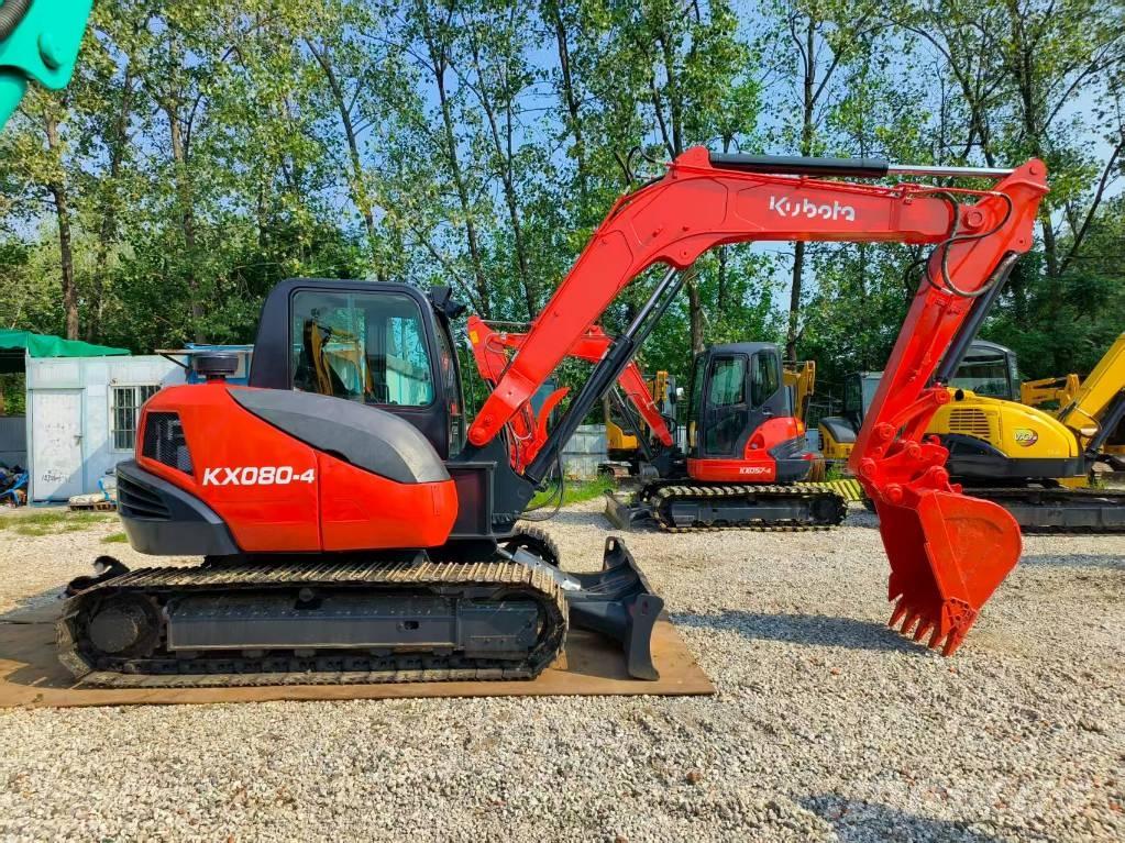 Kubota KX 080 Lánctalpas kotrók