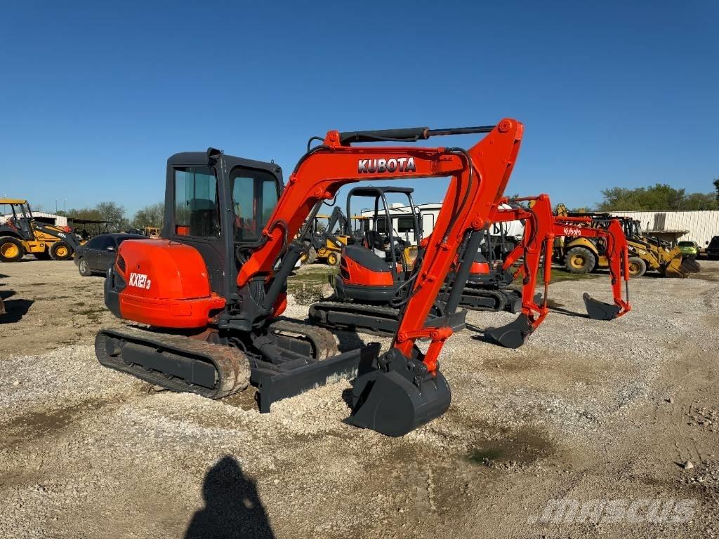 Kubota KX 121-3 Lánctalpas kotrók