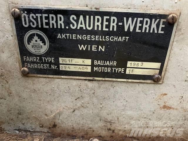 Saurer 7G1F-K Billenő teherautók