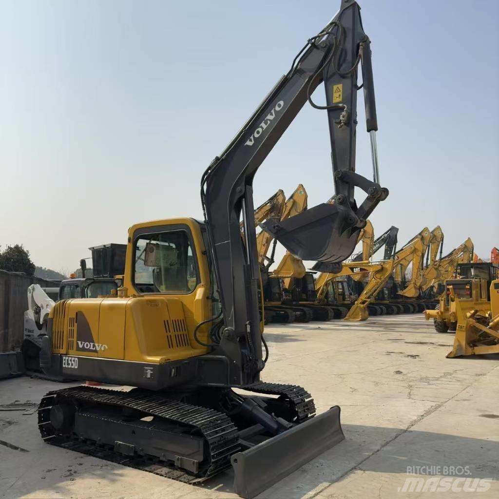 Volvo EC55D Mini kotrók < 7t