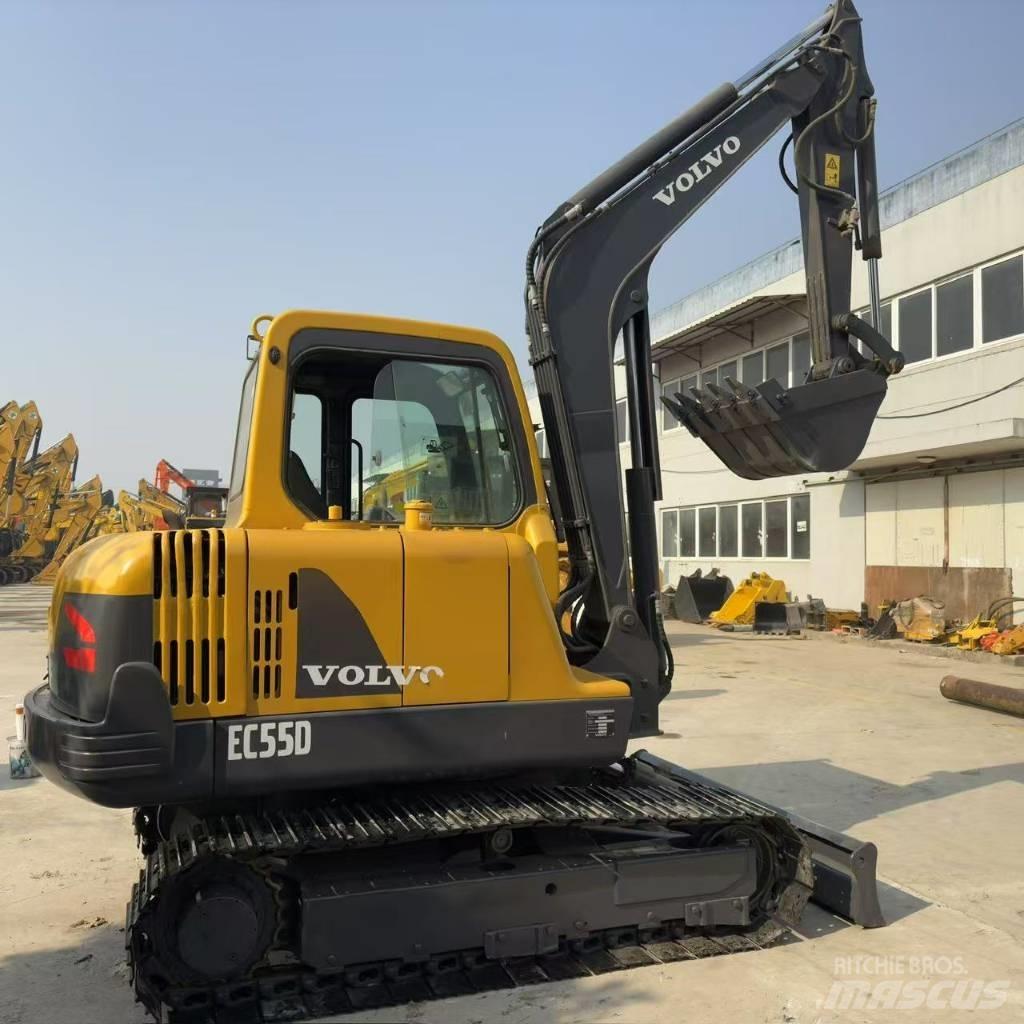 Volvo EC55D Mini kotrók < 7t