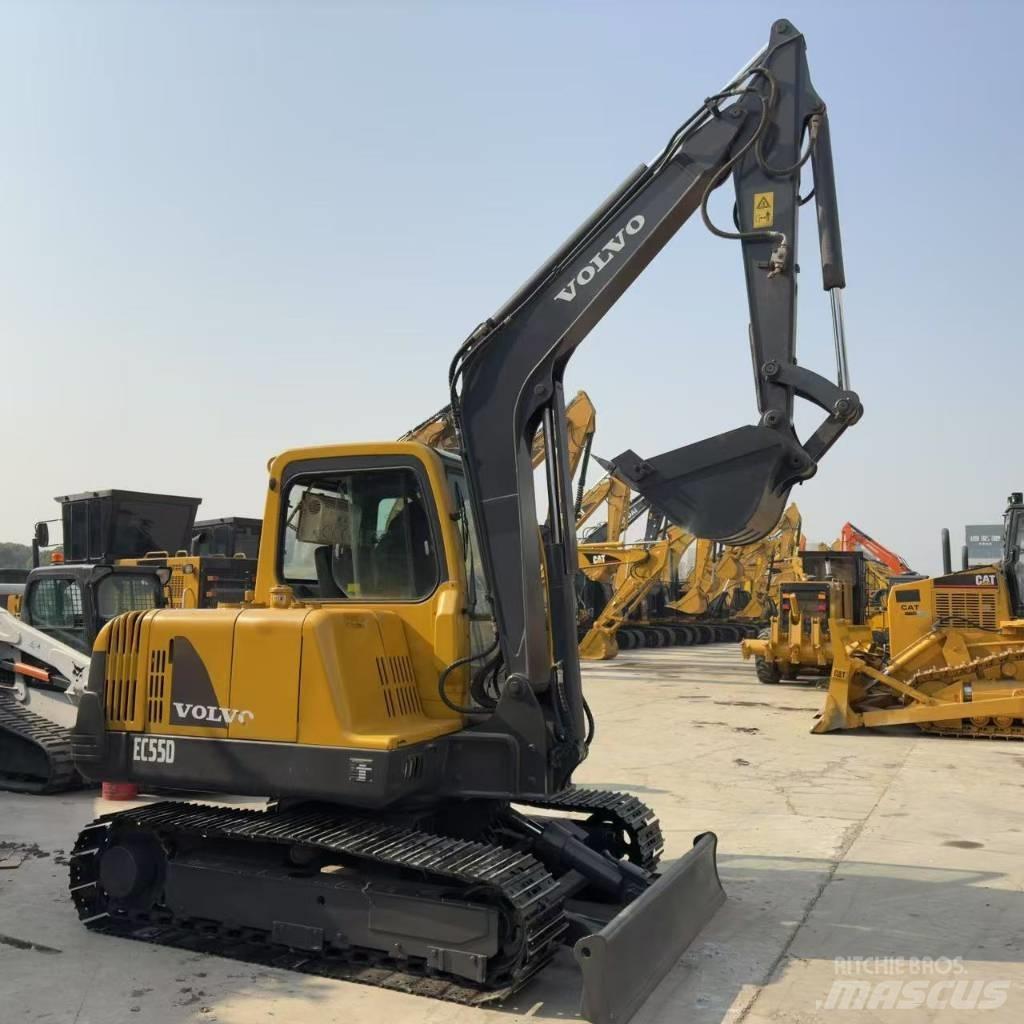 Volvo EC55D Mini kotrók < 7t