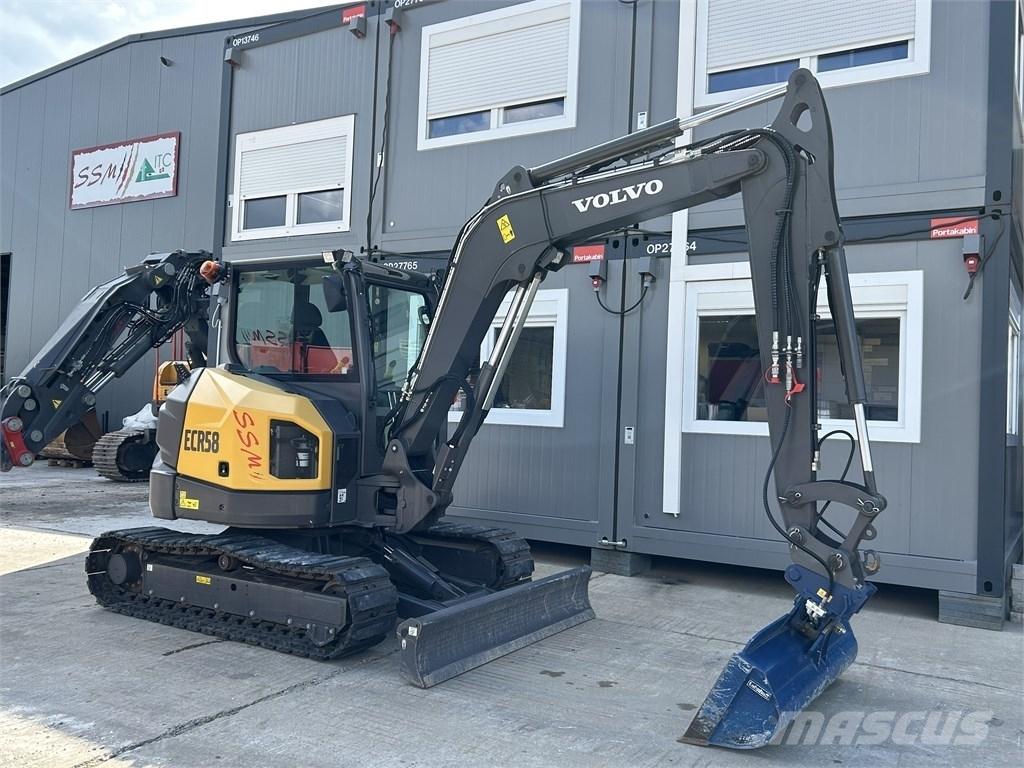 Volvo ECR 58 F Mini kotrók < 7t