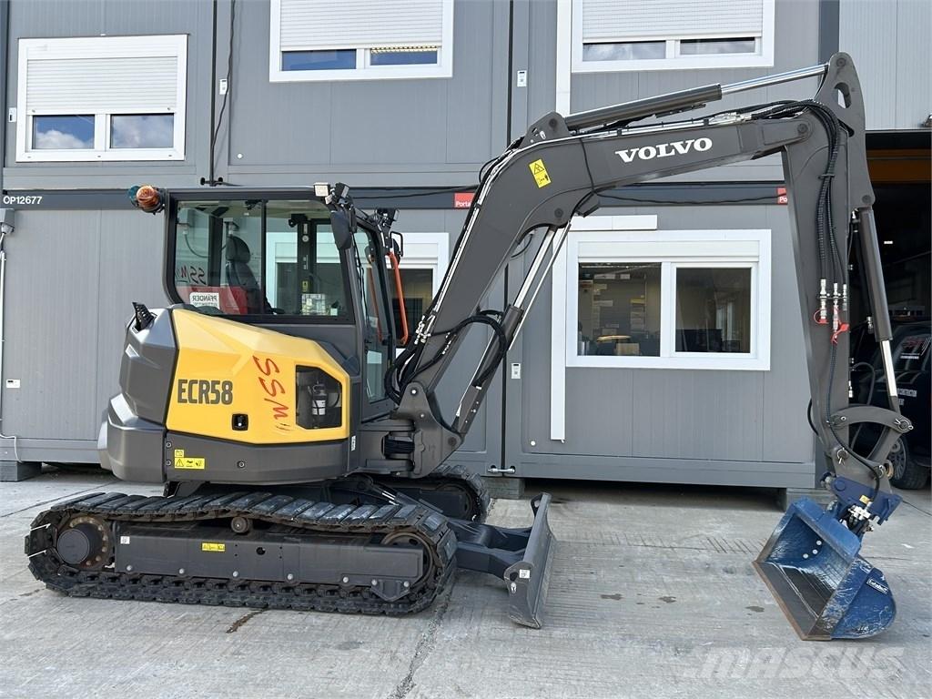 Volvo ECR 58 F Mini kotrók < 7t