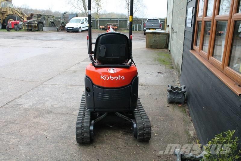 Kubota U 10-3 Mini kotrók < 7t