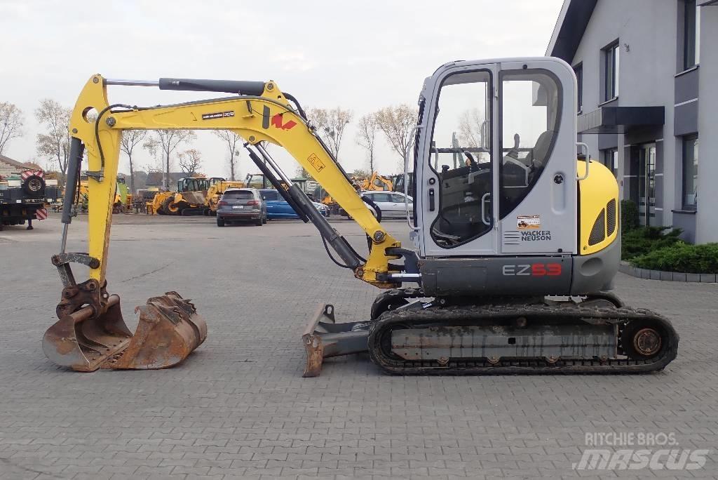 Wacker Neuson EZ 53 Mini kotrók < 7t