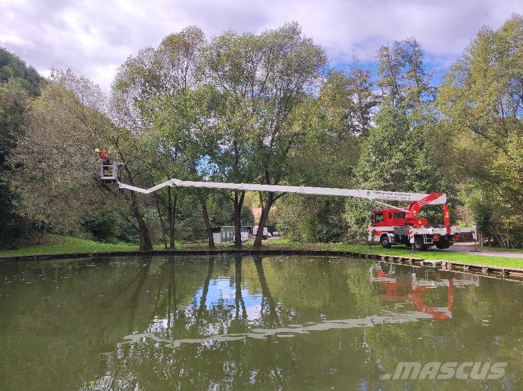 Palfinger TKA 28 KS Teherautóra szerelt emelők és állványok