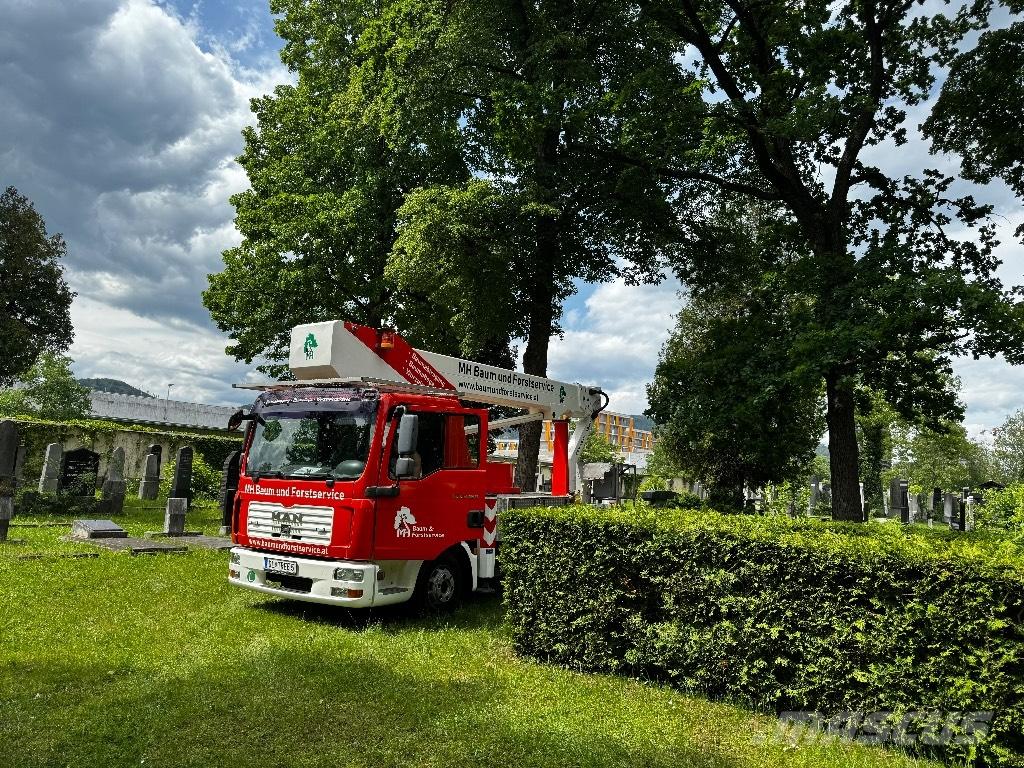 Palfinger TKA 28 KS Teherautóra szerelt emelők és állványok