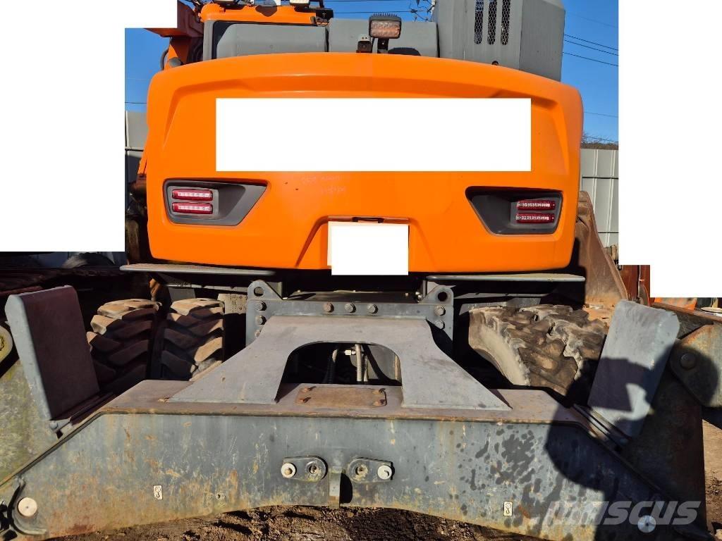 Doosan DX 170 W Gumikerekes kotrók