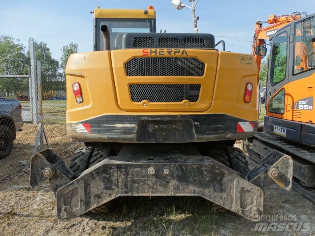 Sherpa EX70-4 Gumikerekes kotrók