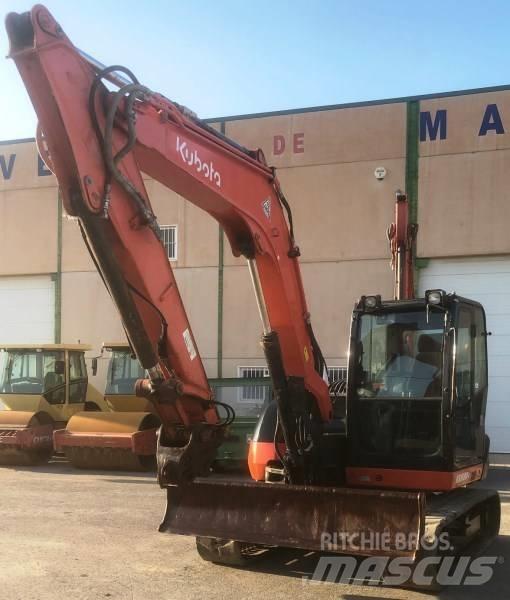 Kubota KX 080-4 Közepes (midi) kotrók 7 t - 12 t