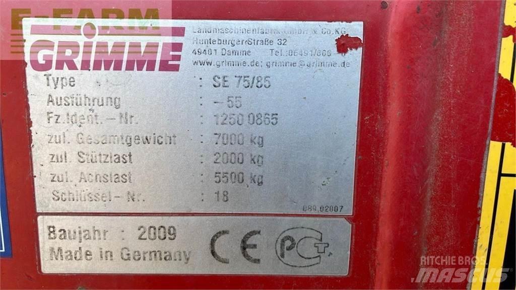 Grimme SE 85-55 Burgonya kombájnok és kiszedők