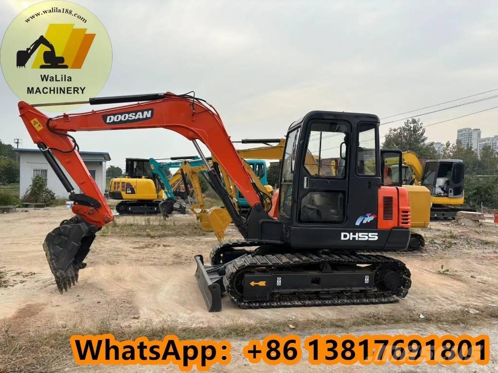 Doosan DH 55 Mini kotrók < 7t