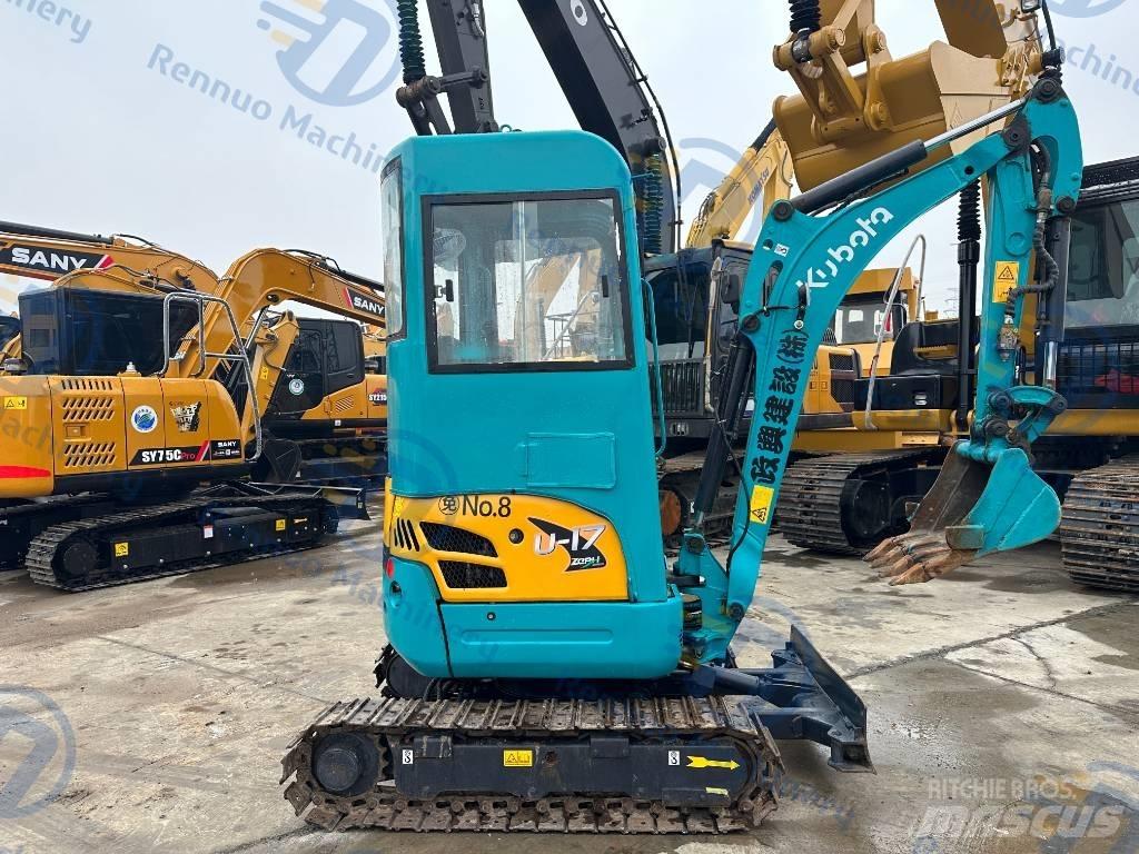 Kubota U 17 Mini kotrók < 7t