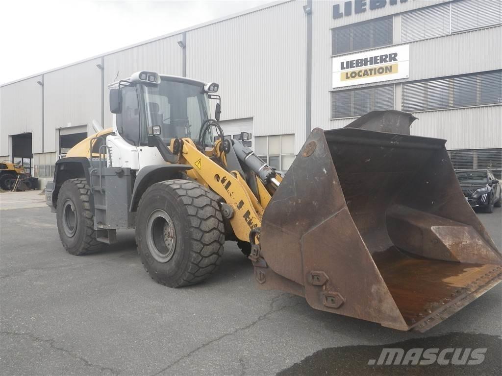 Liebherr L 550 Gumikerekes homlokrakodók
