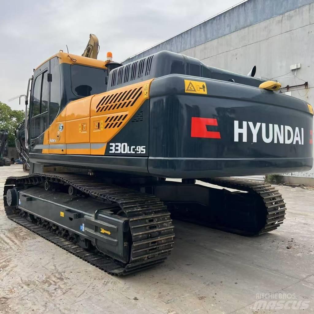 Hyundai R330LC Lánctalpas kotrók