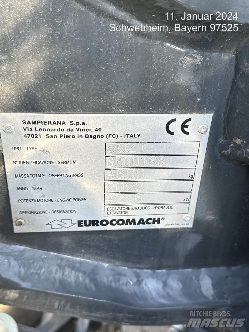 Eurocomach 50ZT Mini kotrók < 7t