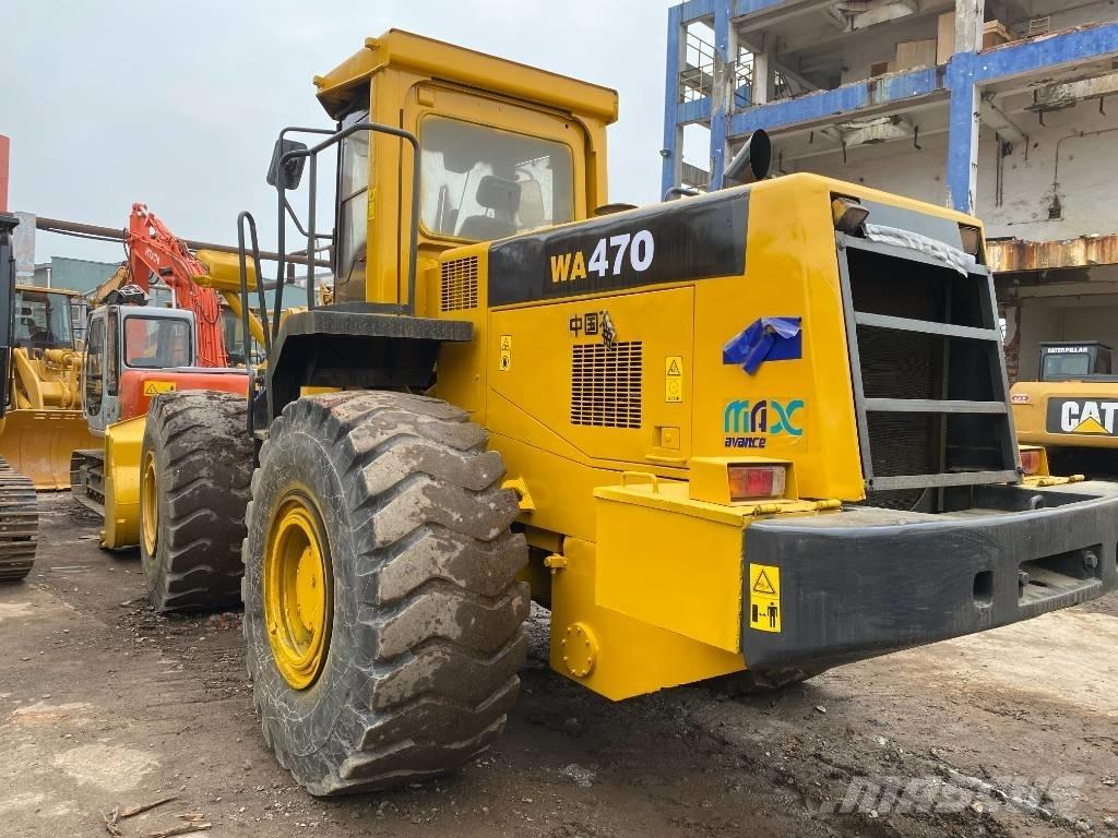 Komatsu WA 470-3 Gumikerekes homlokrakodók