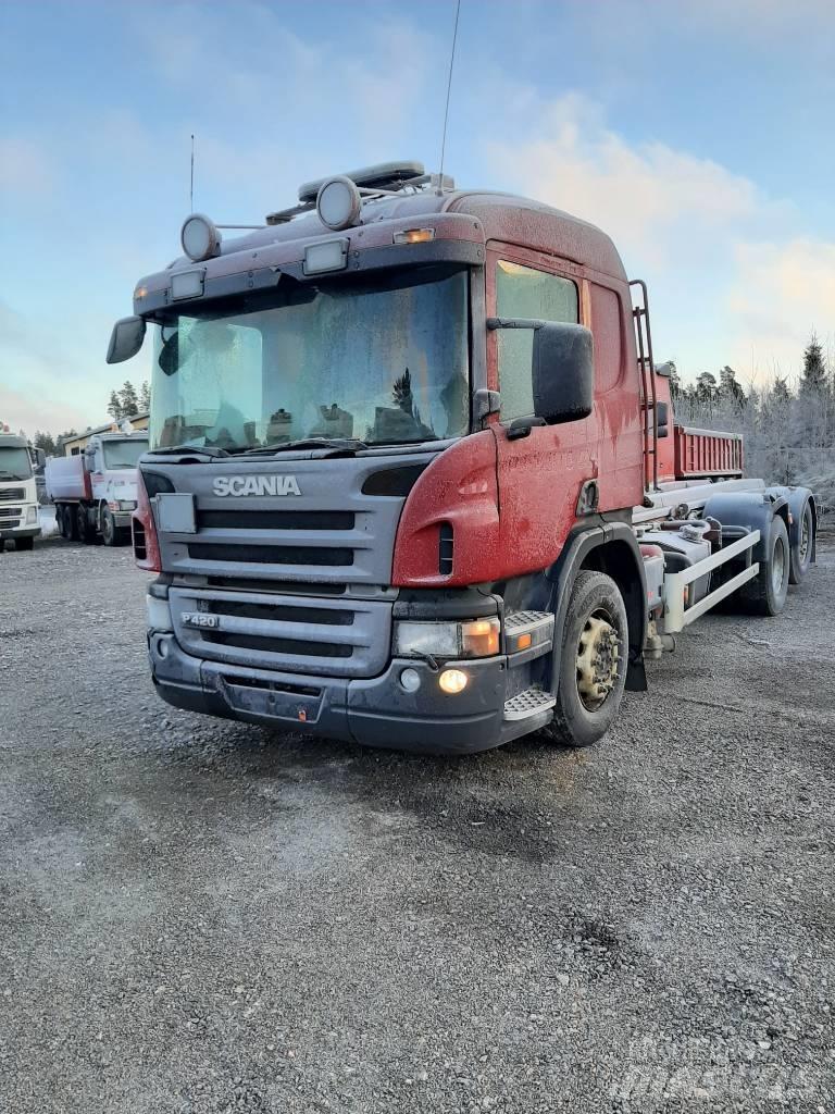 Scania P 420 Konténer keretes / Konténeres teherautók