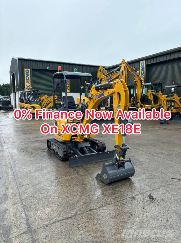 XCMG XE18E Mini kotrók < 7t