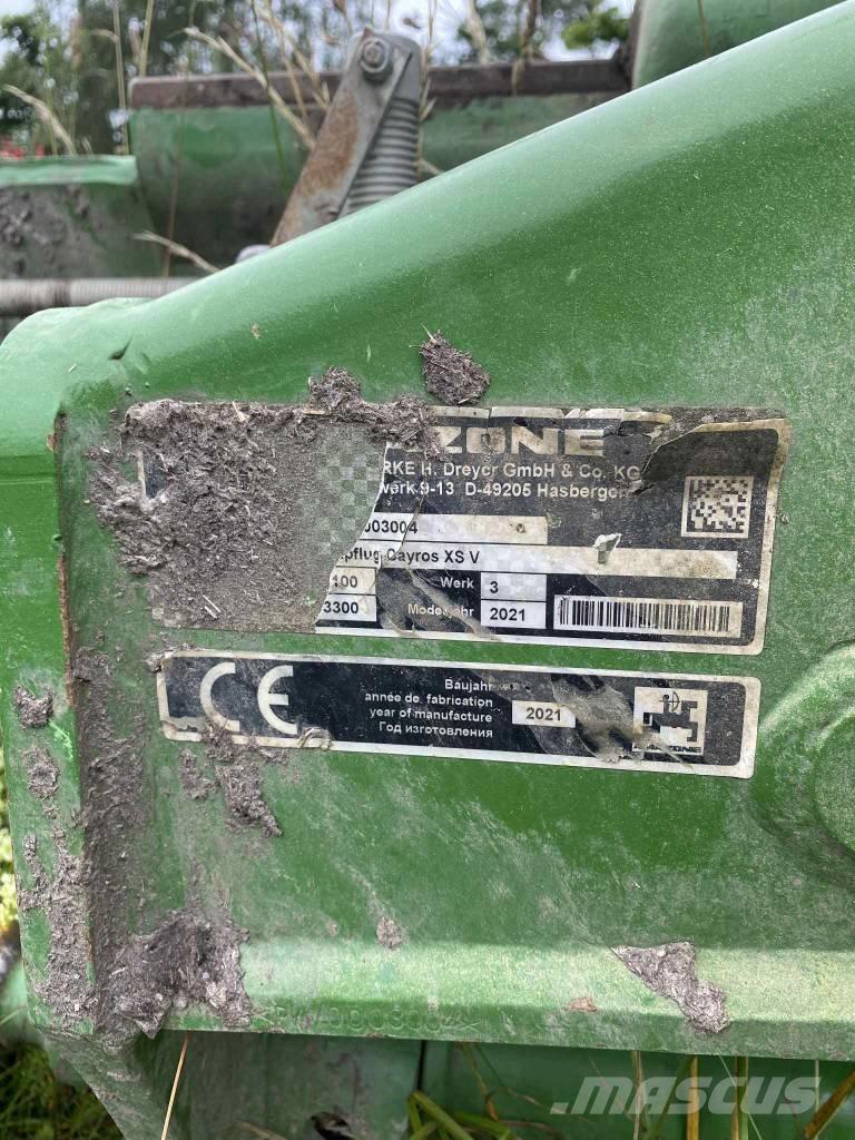 Amazone Cayros XS V Váltvaforgató ekék