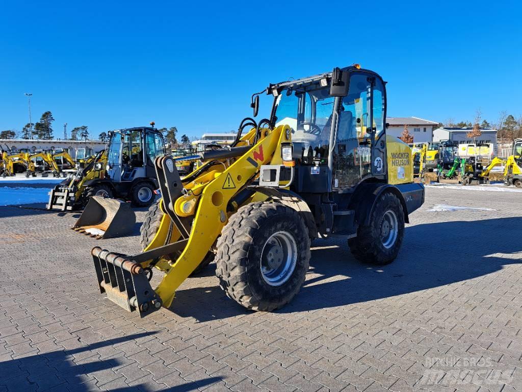Wacker Neuson WL70 Gumikerekes homlokrakodók