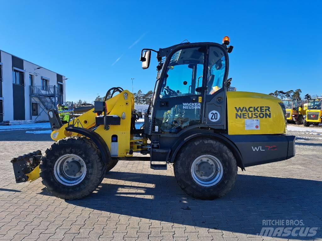 Wacker Neuson WL70 Gumikerekes homlokrakodók