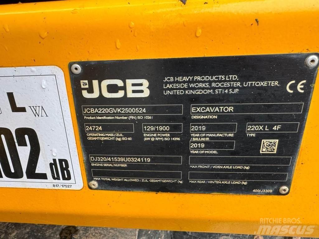 JCB JS220X LC Lánctalpas kotrók