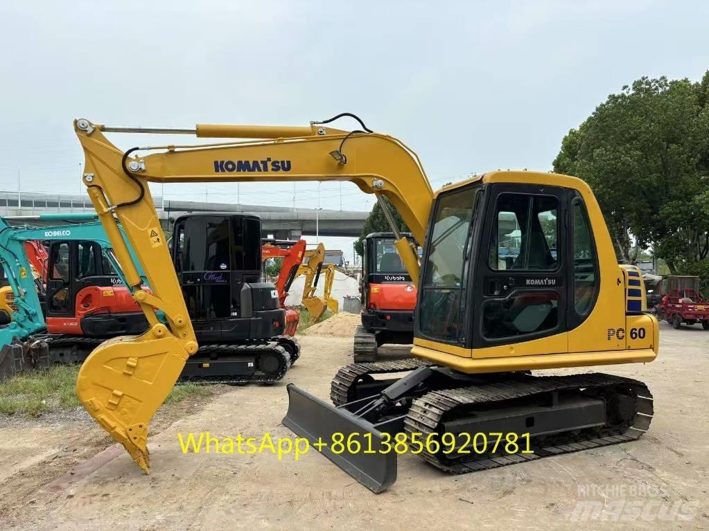Komatsu PC 60 Mini kotrók < 7t