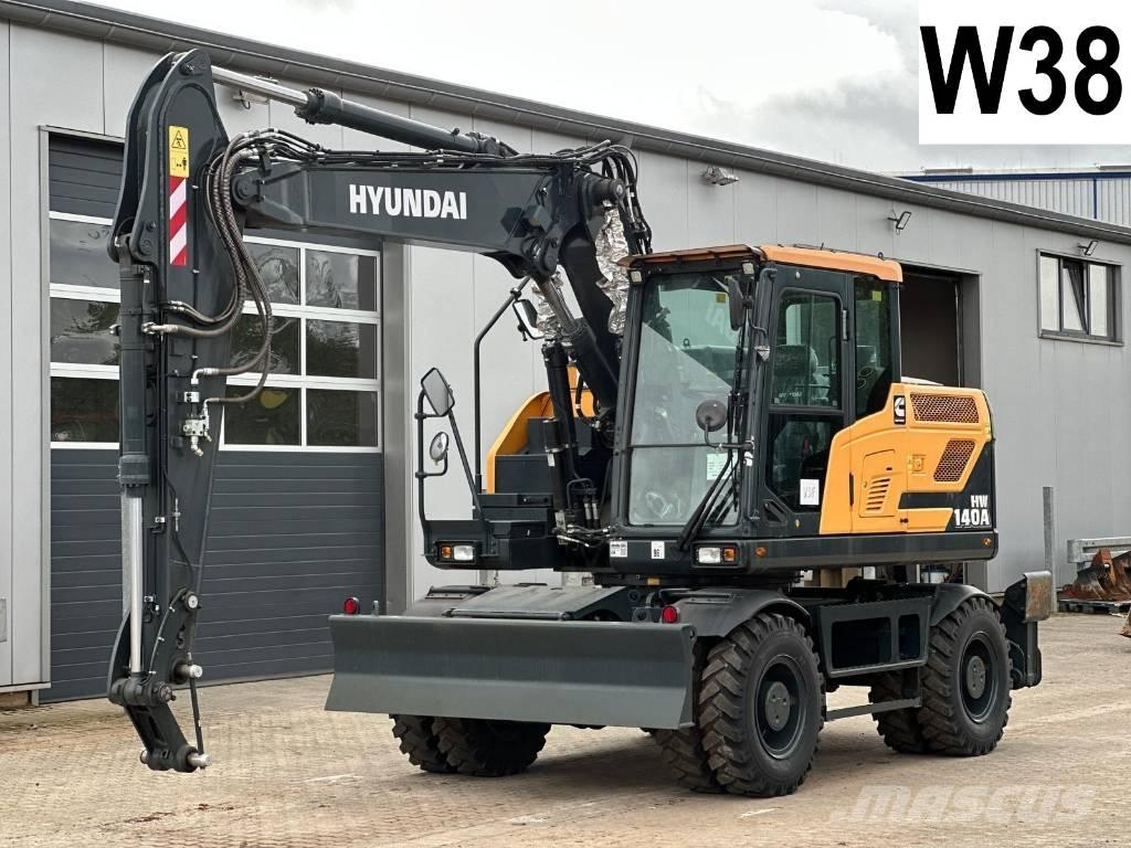 Hyundai HW 140 A Gumikerekes kotrók