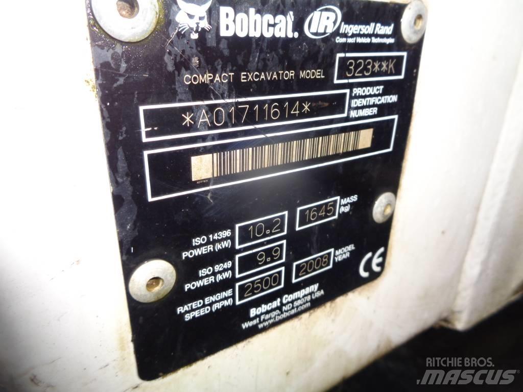 Bobcat 323 Mini kotrók < 7t