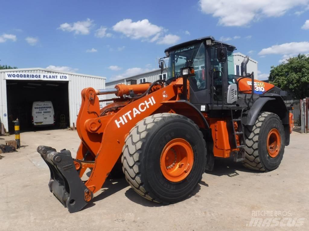 Hitachi ZW 310-6 Gumikerekes homlokrakodók