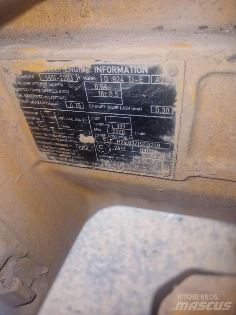 Liebherr D924Tie A2 Motorok