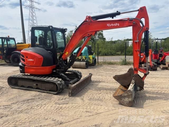 Kubota U 55-4 Mini kotrók < 7t