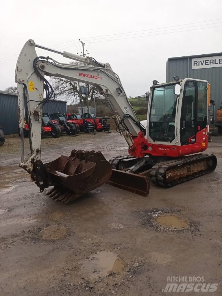 Takeuchi TB 260 Mini kotrók < 7t