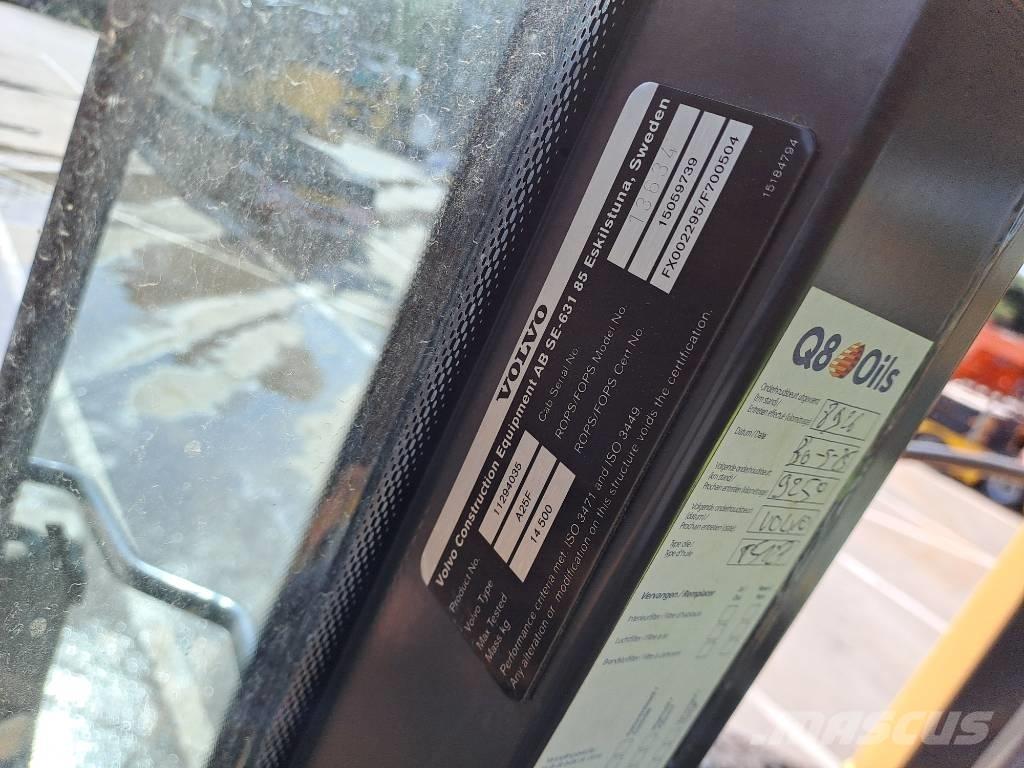 Volvo A 25 F Csuklósdömperek