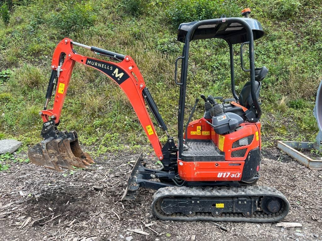 Kubota U 17-3 Mini kotrók < 7t