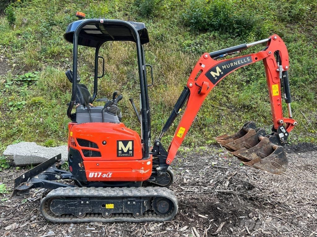 Kubota U 17-3 Mini kotrók < 7t