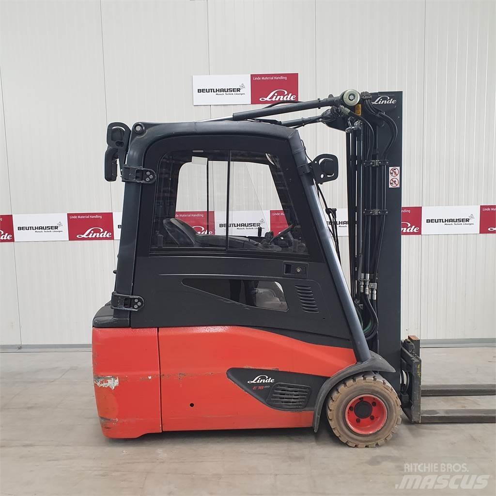 Linde E18L Elektromos targoncák