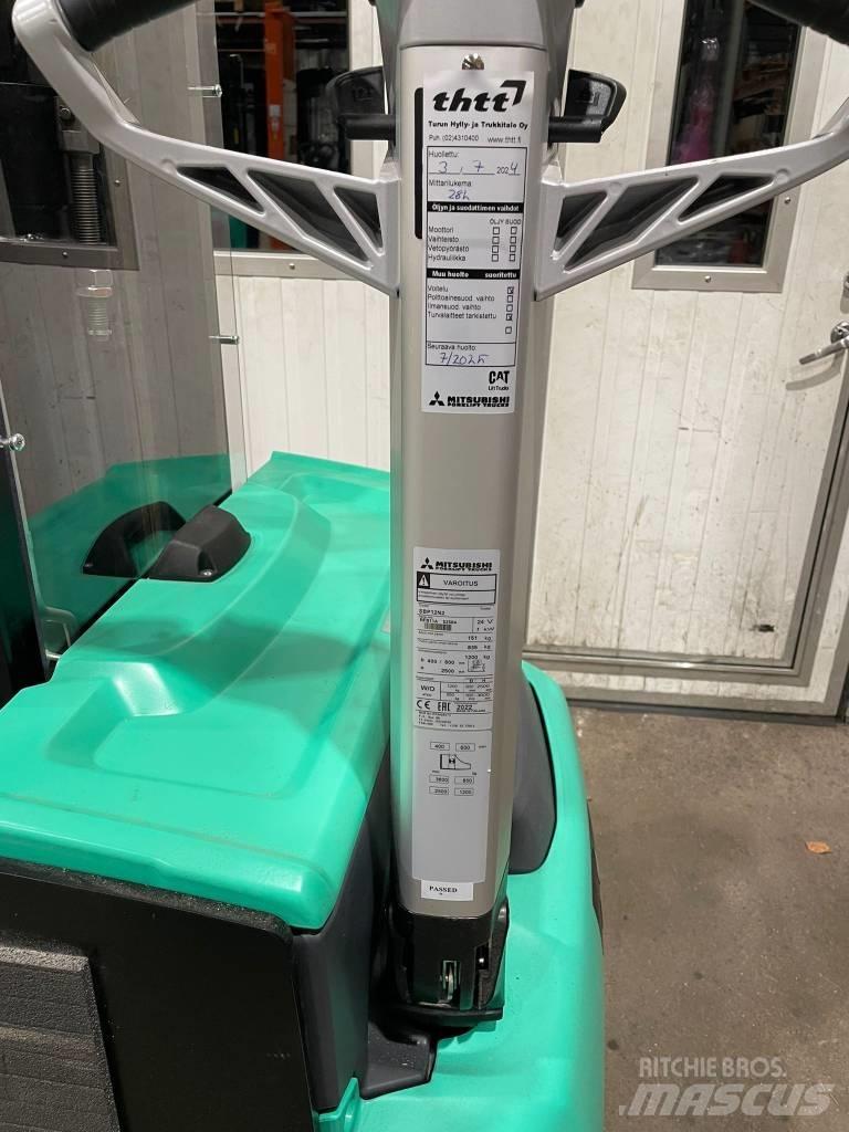 Mitsubishi SBP12N3 Gyalogkíséretű targonca