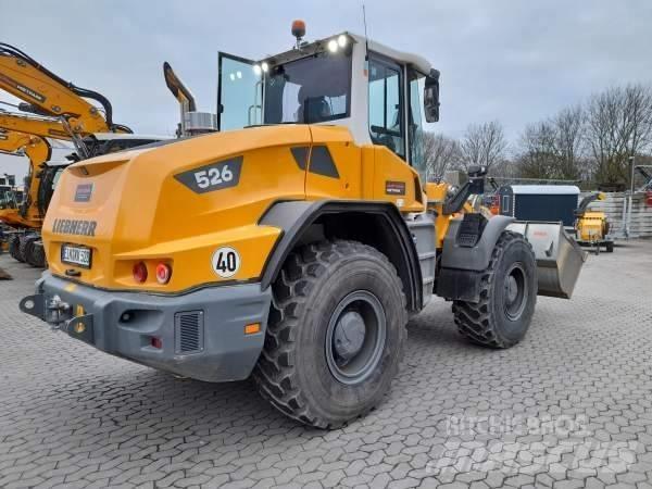 Liebherr L 526 V Gumikerekes homlokrakodók