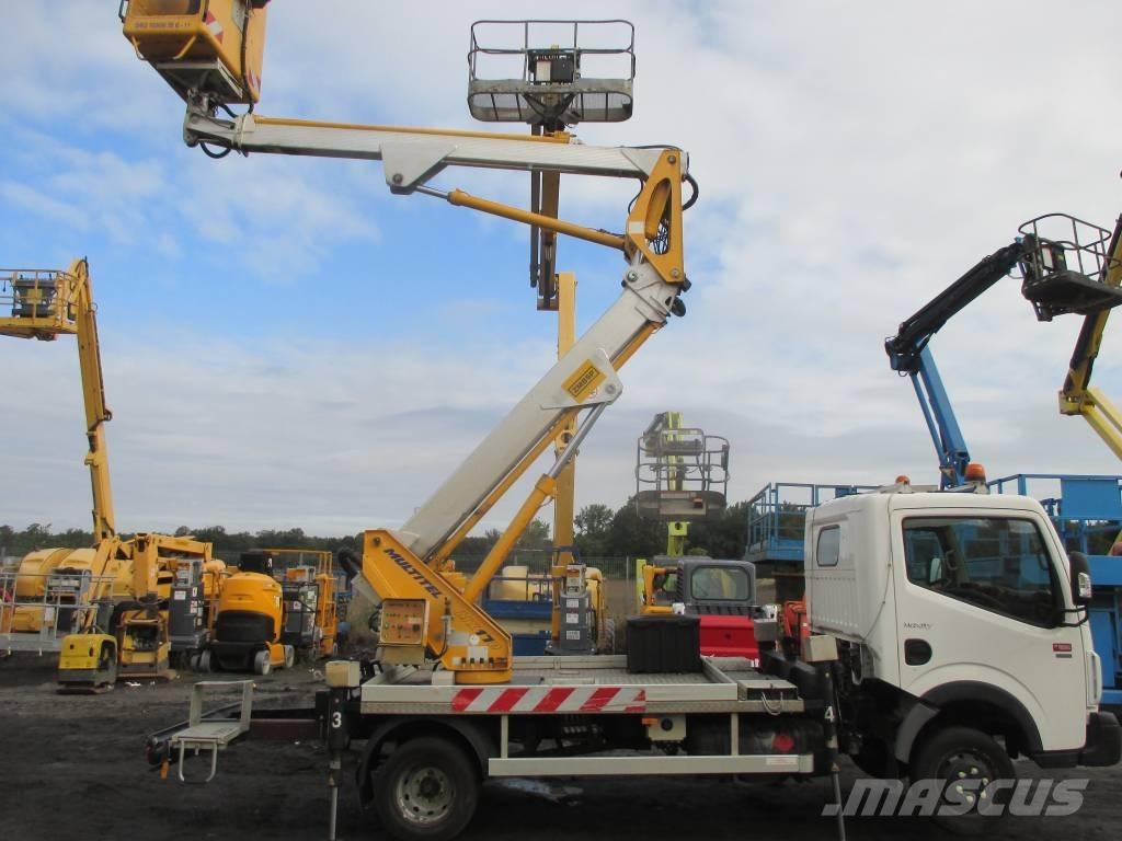 Multitel MX 170 Teherautóra szerelt emelők és állványok