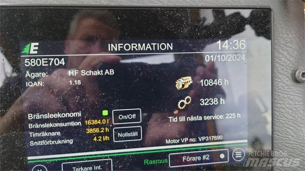 Eco Log 580E Betakarítók